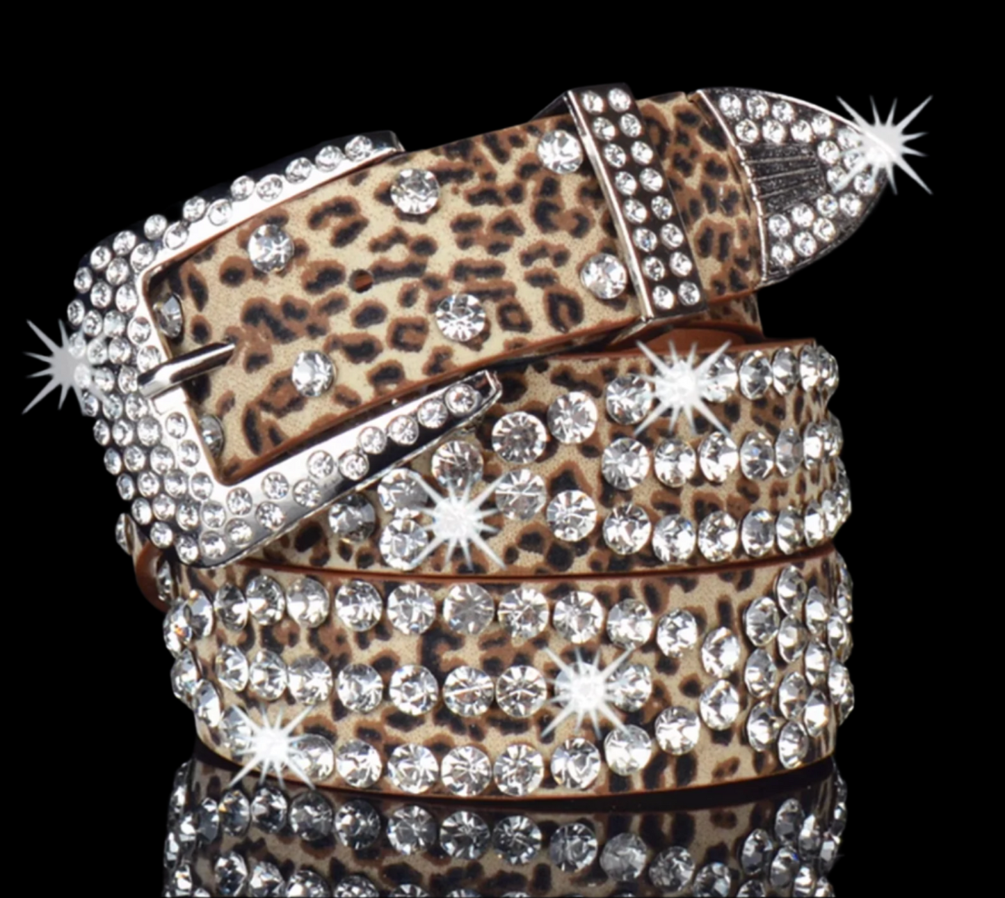 SABERTOOTH BELT — LEOPARD & ICE