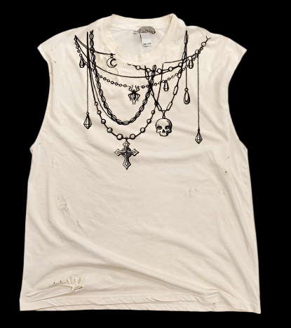 ⛓️ “NEEDLE NECKLACE” VEST