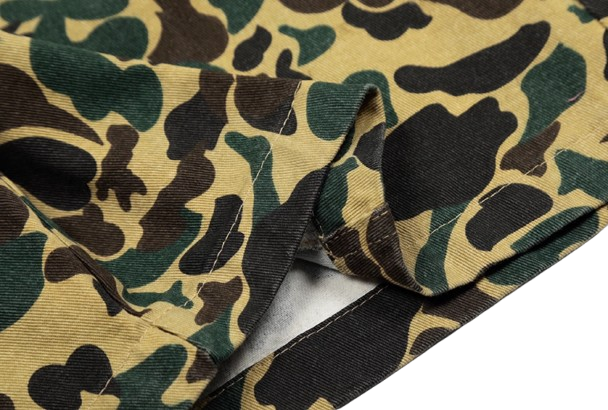"ILOVEYOU" Baggy Camo Cargo Shorts