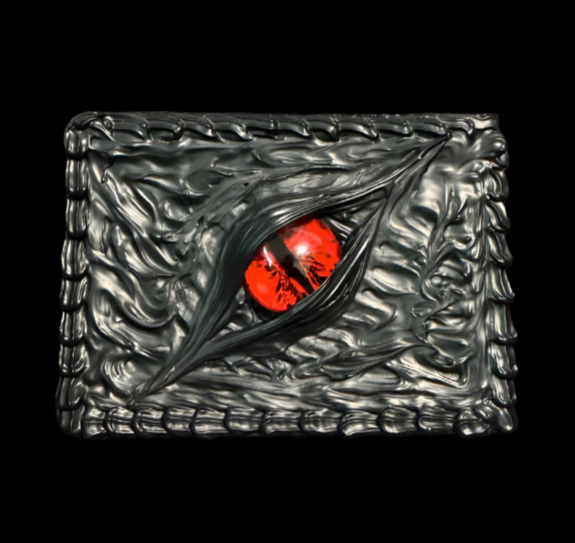 🔴 "WyrmGaze" Wallet – Red Eye