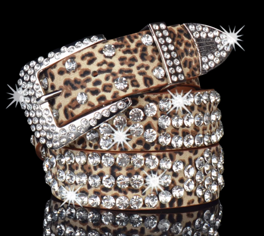 SABERTOOTH BELT — LEOPARD & ICE