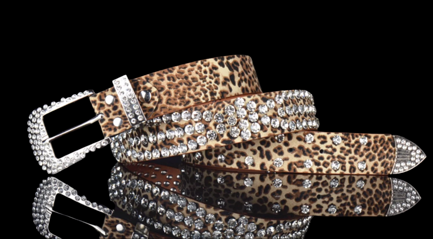 SABERTOOTH BELT — LEOPARD & ICE
