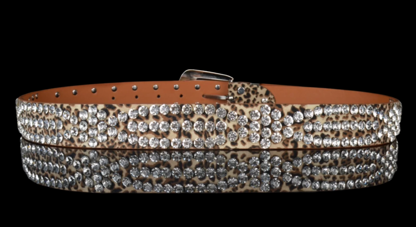 SABERTOOTH BELT — LEOPARD & ICE