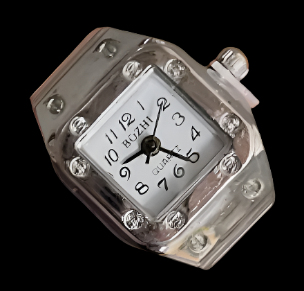 Finger Clock (Silver)