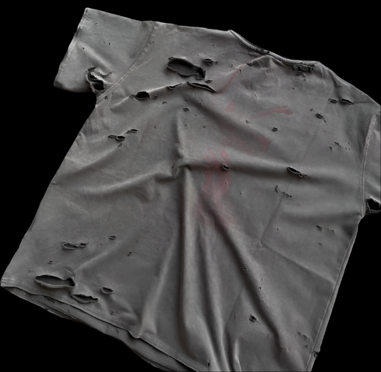 🕯️ “Last Call” Skeleton Fade Tee [Archive Piece]
