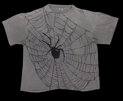 🕷️ “WEB OF HER” SPIDER FADE TEE [Archive Piece]
