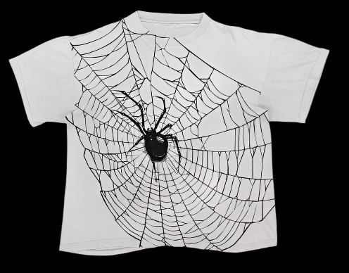 🕷️ “WEB OF HER” SPIDER FADE TEE [Archive Piece]