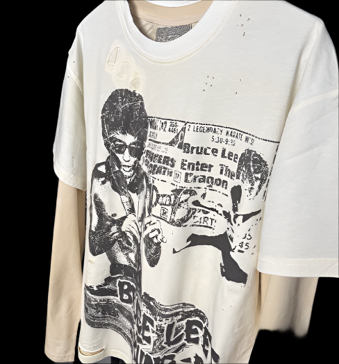 🥋 “VINYL FIST STYLE” TEE (Long Sleeve)