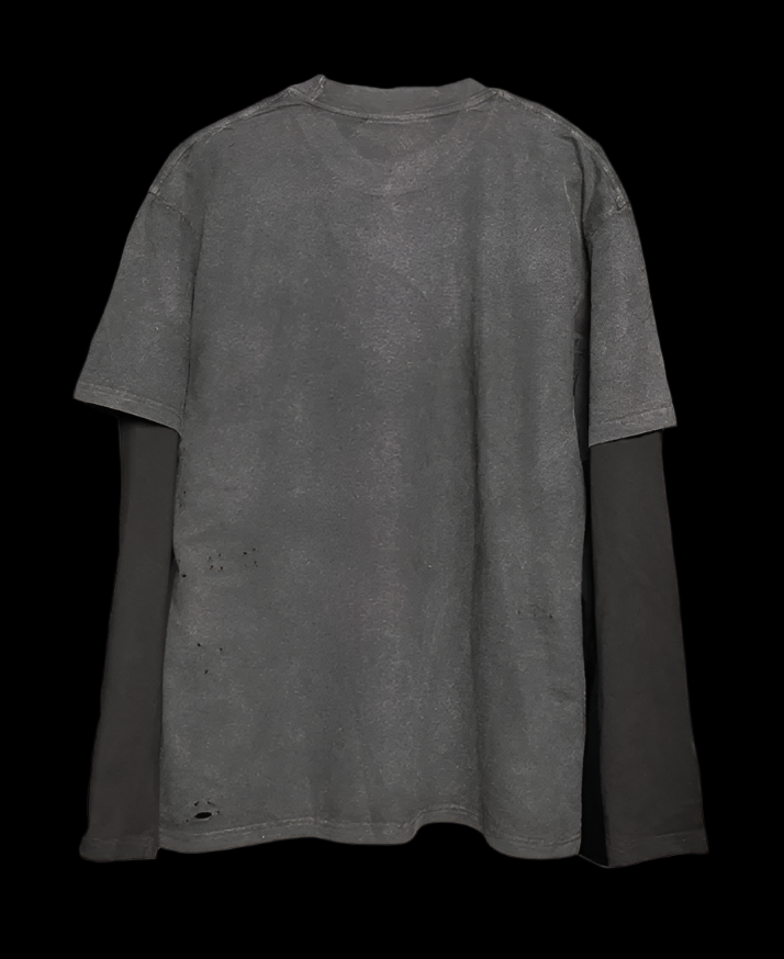 🈶 “LOST SIGNAL” DOUBLE-LAYER LONG SLEEVE